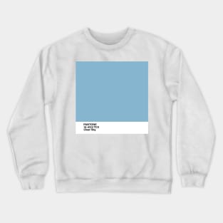 PANTONE 14-4123 TCX Clear Sky Crewneck Sweatshirt